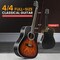 Pyle Steel String Acoustic Guitar Kit, 41 in Full Size Cutaway with Ashtree Top, Open Pore Finish PGA480SB - alternate 4