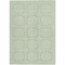Homeroots 3' X 5' Mint Green And Ivory Geometric Washable Indoor Outdoor Area Rug 610829 - alternate 5