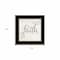 Homeroots Simple Words Faith 2 Black Framed Print Wall Art 405333 - alternate 3