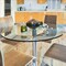 Fab Glass And Mirror 24in in Round Glass Table Top 1/4in Thick Flat Polish Edge Tempered by, Wall Mirror 24RT6THFLTE - alternate 5