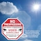 Signmission No Trespassing This Property Is Pro, 6 inch X 6 inch, Plastic Sign, 2PK OC-P-2PACK-6-93 - alternate 4