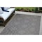 Homeroots 4' X 6' Gray and Blue Geometric Stain Resistant Indoor Outdoor Area Rug 531612 - alternate 1