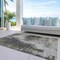 Homeroots 3' X 5' Taupe Beige And Olive Green Abstract Washable Indoor Outdoor Area Rug 587326 - alternate 9