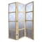Homeroots 84" Silver Folding Three Panel Screen Room Divider 342746 - alternate 1