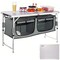 Vevor Camping Kitchen Table Folding Portable Cook Station 3 Adjustable Heights CWJK6388 - alternate 1