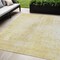Homeroots 5' X 8' Gold Ivory And Beige Abstract Washable Indoor Outdoor Area Rug 587279 - alternate 1