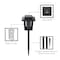 Pure Garden Solar Light and Insect Zapper, Black 50-173-MOS - alternate 4