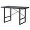 Homeroots 49" Gray and Black Computer Desk 355720 - alternate 5