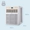 Keystn 10,000 BTU Slider/Casement Window AC KSTSW10B - alternate 11