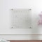 Martha Stewart Grayson Acrylic Dry Erase Wall Calendar w/Dry Erase Mrkr and Mntng Hrdwr, 14in. Sq, Clr w/Gld Prnt BR-AC-3636-GD-CLRGLD-MS - alternate 8