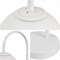 Jonathan Y Arco 18.25" Minimalist Mid-Century Arched Metal/Glass LED Table Lamp with Frosted Globe Shade, White JYL6010E - alternate 7
