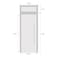 Vdomdoors Front Exterior Prehung Metal-Plastic Door, Manux 8111 White Silk, Top Sidelite Transom, Office Comm MANUX8111EXD-WS-W36xH80+14-RH - alternate 4