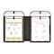 C-Line Products 8-1/2" x 11" Black Homework Connector Folders, 1 EA, 24 EA/DS 33001-DS - alternate 5