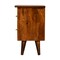 Homeroots 20" Brown Solid Wood Two Drawer Nightstand 701708 - alternate 6