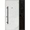 Vdomdoors Steel Door Deux 6078 Black Enamel Sidelight Exterior Window Sidelite Entry Door Painted W36+12xH80 DEUX6078EXD-BLK-W36+12 X H80-LH-I - alternate 2