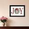 Homeroots Christmas Joy 5 Black Framed Print Wall Art 405033 - alternate 4