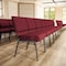 Flash Furniture Crimson Fabric Church Chair, PK4 4-FD-CH0221-4-SV-RED-BAS-GG - alternate 4