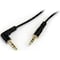 Startech.Com 6 ft Slim 3.5mm to Right Angle Stereo Audio Cable - M/M MU6MMSRA - alternate 1