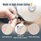 Powertec 6" Extra Thick Spiral Sewn Buffing Wheel, Cotton (80 Ply) with 1/2" Arbor Hole, 2PK 71630 - alternate 5