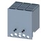 Siemens terminal cover extended 3-pole, 1 unit with holes for voltage testing 3VA9131-0WF31 - alternate 1