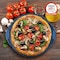 Bakken- Swiss BAKKEN Pizza Pan, Round Perforated, Nonstick Marble Coating, Dishwasher Safe, Blue, 2PK BAKPIZSHRB86 - alternate 6