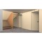 Sartodoors Invisible Solid Hidden Door with Handle, Planum 0010 Light Oak with Black Hidden Frame 36" x 96" Le PLANUM0010HFB-SPW45-36 x 96-LH-O - alternate 2
