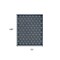 Homeroots 6' X 9' Navy Blue And Ivory Geometric Indoor Outdoor Area Rug 572906 - alternate 5