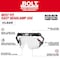 Milwaukee Tool BOLT Eye Visor - Clear Dual Coat Lens (Compatible with Milwaukee Safety Helmets & Hard Hats) 48-73-1410 - alternate 6