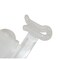 Nahanco 3 7/8in Natural Plastic Sandal Hanger, 500PK JLP156 - alternate 2