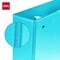 Deli Std Duty View Binder 3in, Letter, D-Ring, PVC-Free, Light Blue, 6PK CF570-LB - alternate 3