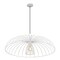Z-Lite Valencia Texture White 1 Light Pendant 623P35-TXWH - alternate 6
