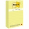 Post-It Pad, 4"X6", Canary, PK5 660-5PK - alternate 1