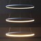 Jonathan Y Brice 23.75" Modern Contemporary Metal Round Dimmable Integrated LED Pendant, Blue JYL7203D - alternate 7