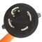 Ac Works Adapter Cord, SOOW, L5-30R, L14-30P, 1.5 ft., Orange L1430L530-018 - alternate 6