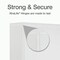 Cardinal Xtralife ClearVue Locking SlantD Binders, White CRD26320 - alternate 2