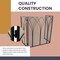 Lavish Home Fireplace Screen 3 Panel Fireplace Gate with Protective Mesh for Wood-Burning Fire Place 80-FPSR-11 - alternate 7