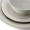 Martha Stewart 32 Piece Stoneware Dinnerware and Flatware Combo Set in Grey 96961.32 - alternate 3