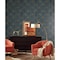 York Wallcoverings French Marigold Blue and Gold Wallpaper Sample AF6520SAM - alternate 5