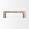 Homeroots 64in Brown Solid Wood Bench 732383 - alternate 1