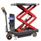 Pake Handling Tools Self Propelled Mobile Scissor Lift Table, 1764 Lb. Cap., 40'' x 24'', 20.5''-72.8'' Height PAKLT-ESM80D - alternate 5