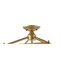 Jonathan Y Plains 12" 4-Light Modern Farmhouse Metal Open-Frame Pagoda LED Semi Flush Mount Mini Lantern, Brass JYL7610B - alternate 5