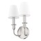 Z-Lite Tova Brushed Nickel 2 Light Wall Sconce 3049-2S-BN - alternate 7