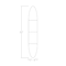 Skutchi Designs Oval Conference Table With Power Unit, 48 in W, 264 in L, Grey HAR-OVL-48X264-DOU.BK-U779-EBLK - alternate 7