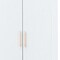 Homeroots 74" White Carved Geometric Two Door Two Drawer Combo Dresser 568811 - alternate 6