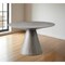 Homeroots 47" Gray Rounded Solid Wood Pedestal Base Dining Table 372066 - alternate 3