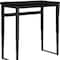 Homeroots Adjustable Black Wood and Metal Sled Computer Desk 490019 - alternate 6