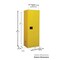 Eagle Mfg 24 gal, 3 Shelves, 18-Gauge Steel, 23.25 in W x 65 in H x white 2310XWHTE - alternate 1