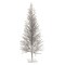Homeroots 4' Silver Tinsel Sparse Pine Christmas Tree 633717 - alternate 4