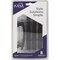 Hardware Resources KasaWare 4'' Overall Length Matte Black Flared Foot Square Pull, 8PK K3133MB-8 - alternate 2