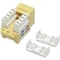 Intellinet Network Solutions Cat6 Yellow Keystone Jack Utp 210584 - alternate 3